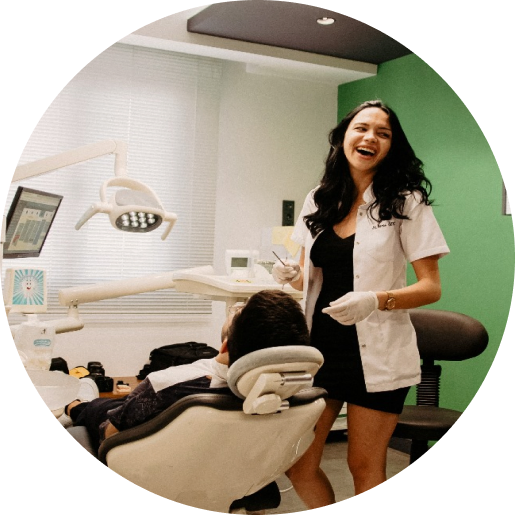 Dentist in Dental Clinic